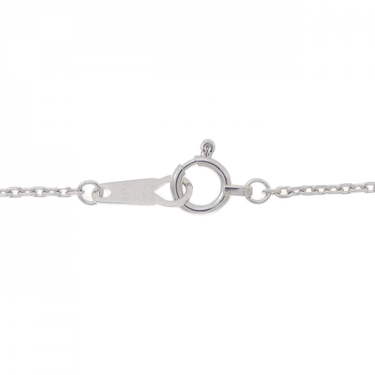 K18WG ダイヤモンド ブレスレット 0.10CT