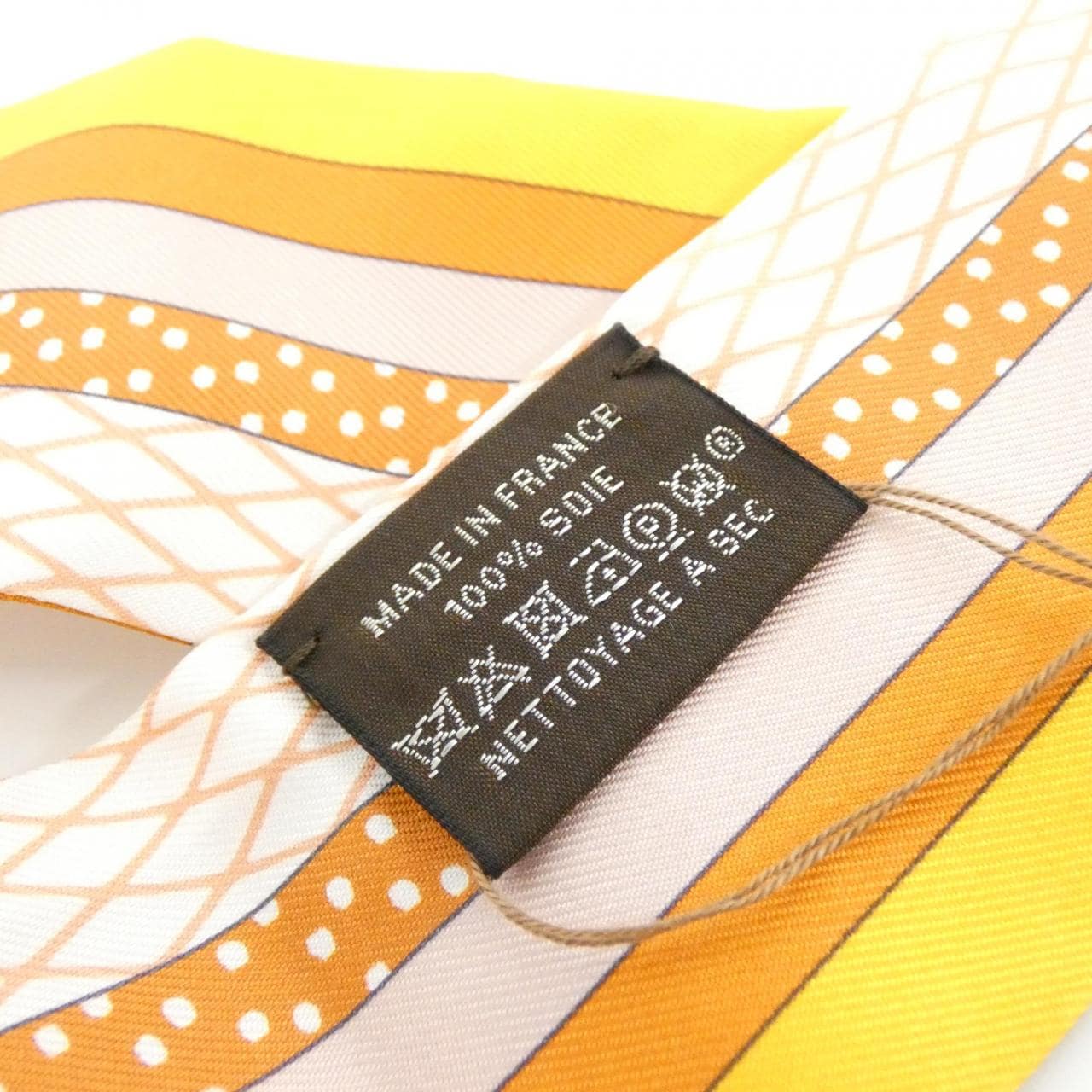 【未使用品】エルメス GRAND THEATRE NOUVEAU ツイリー 063761S スカーフ