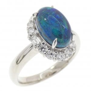 PT900 ブラックオパール リング 2.36CT