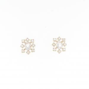 white Topaz earrings/earrings