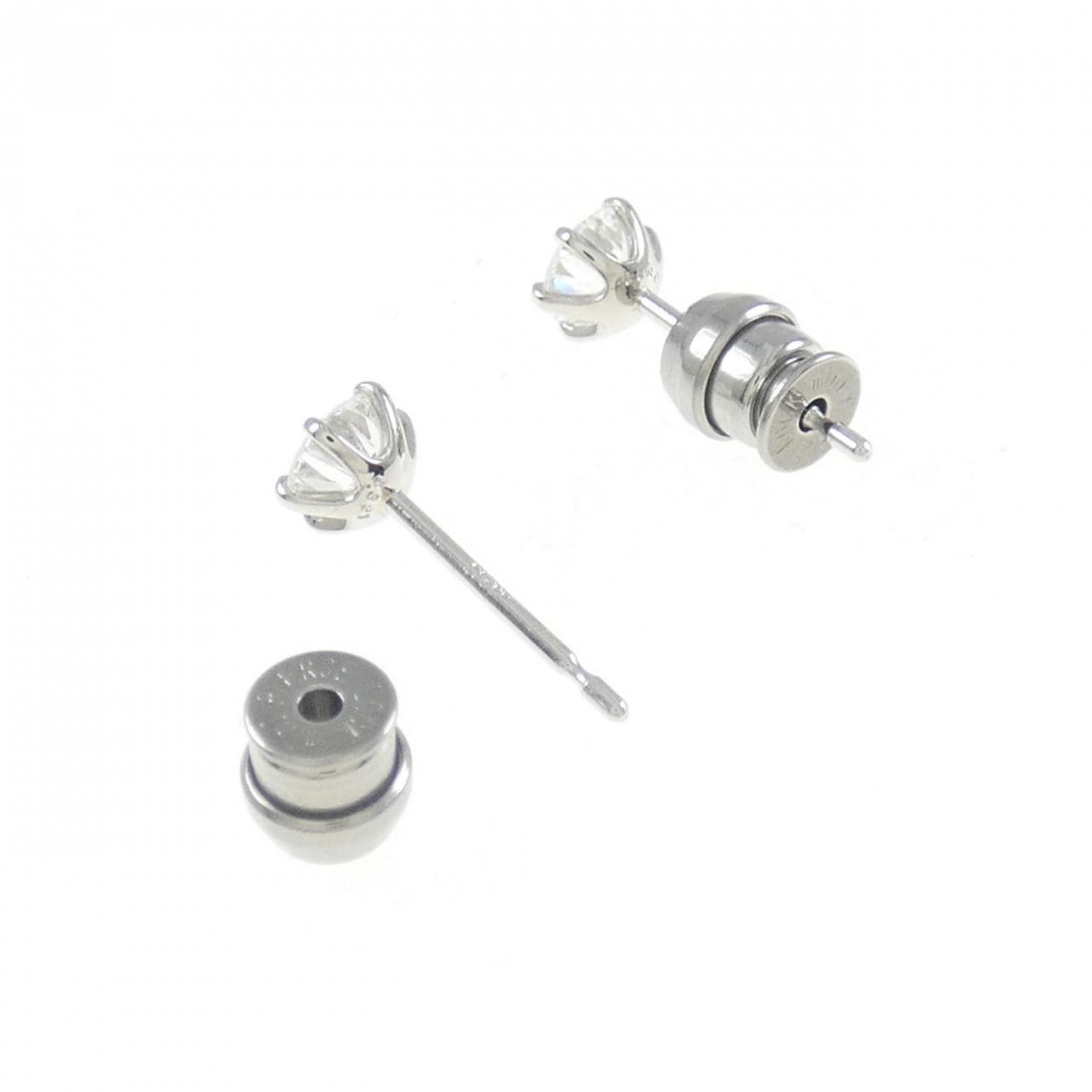 [Remake] PT/ST Diamond Earrings 0.311CT 0.321CT F SI1 VG