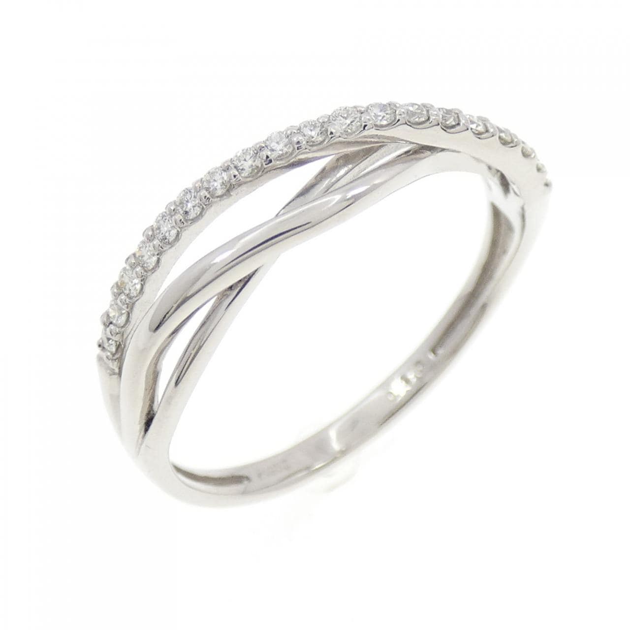 【新品】PT950 ダイヤモンド リング 0.10CT