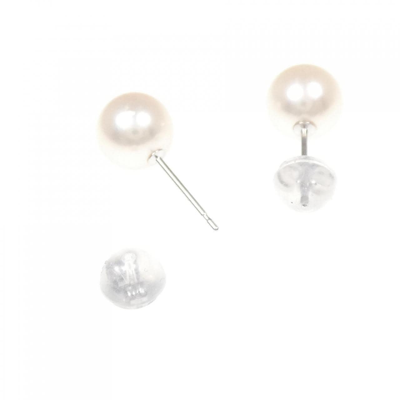 K14WG アコヤパール ピアス 7.0mm