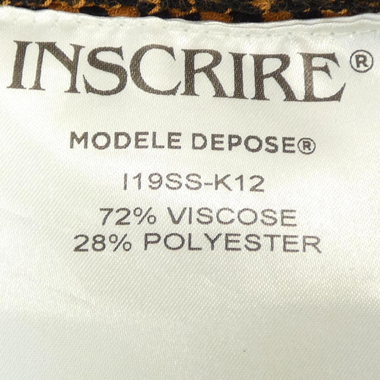 アンスクリア INSCRIRE ポロシャツ