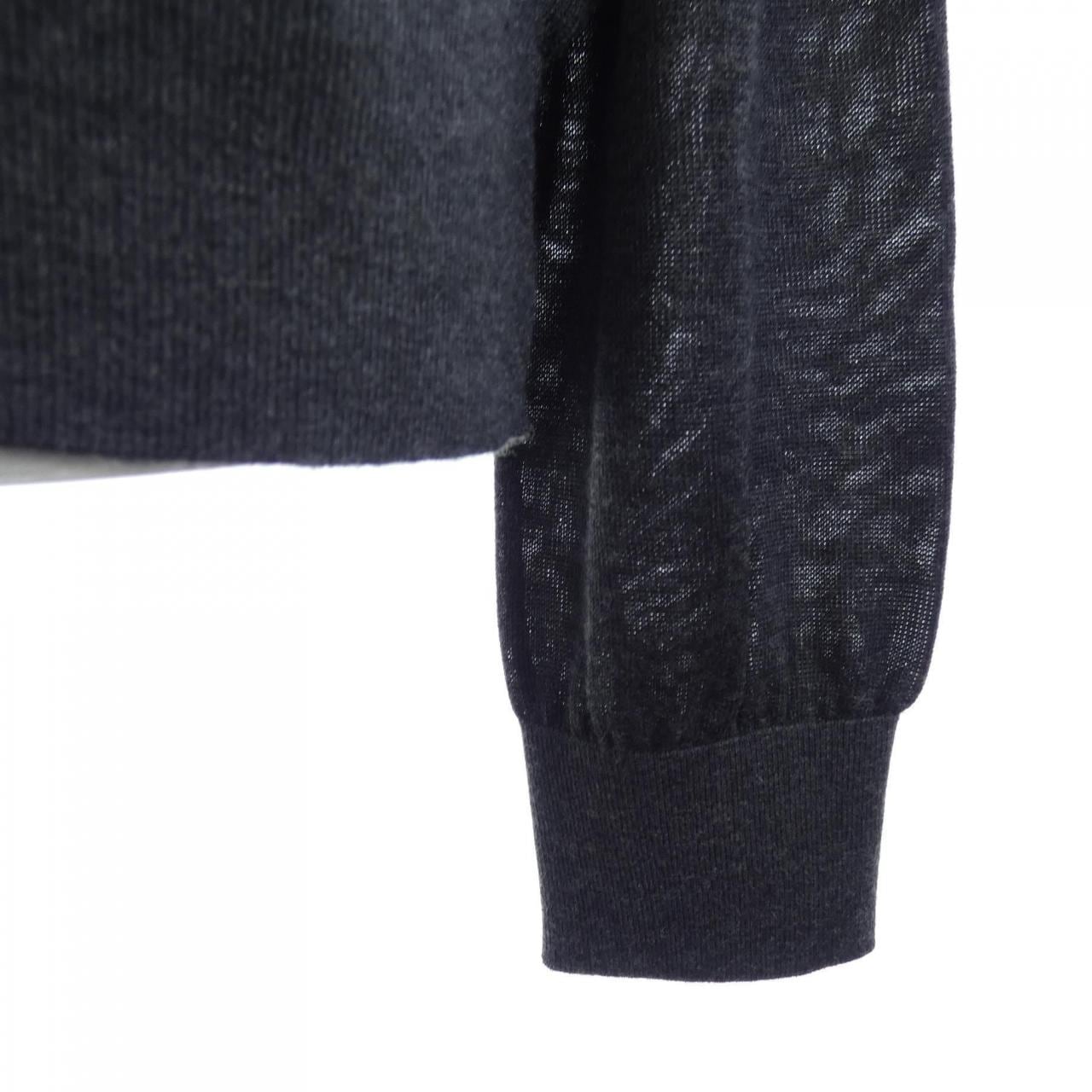 エルメス HERMES メドール ウッドボタン 5H2736DP カーディガン