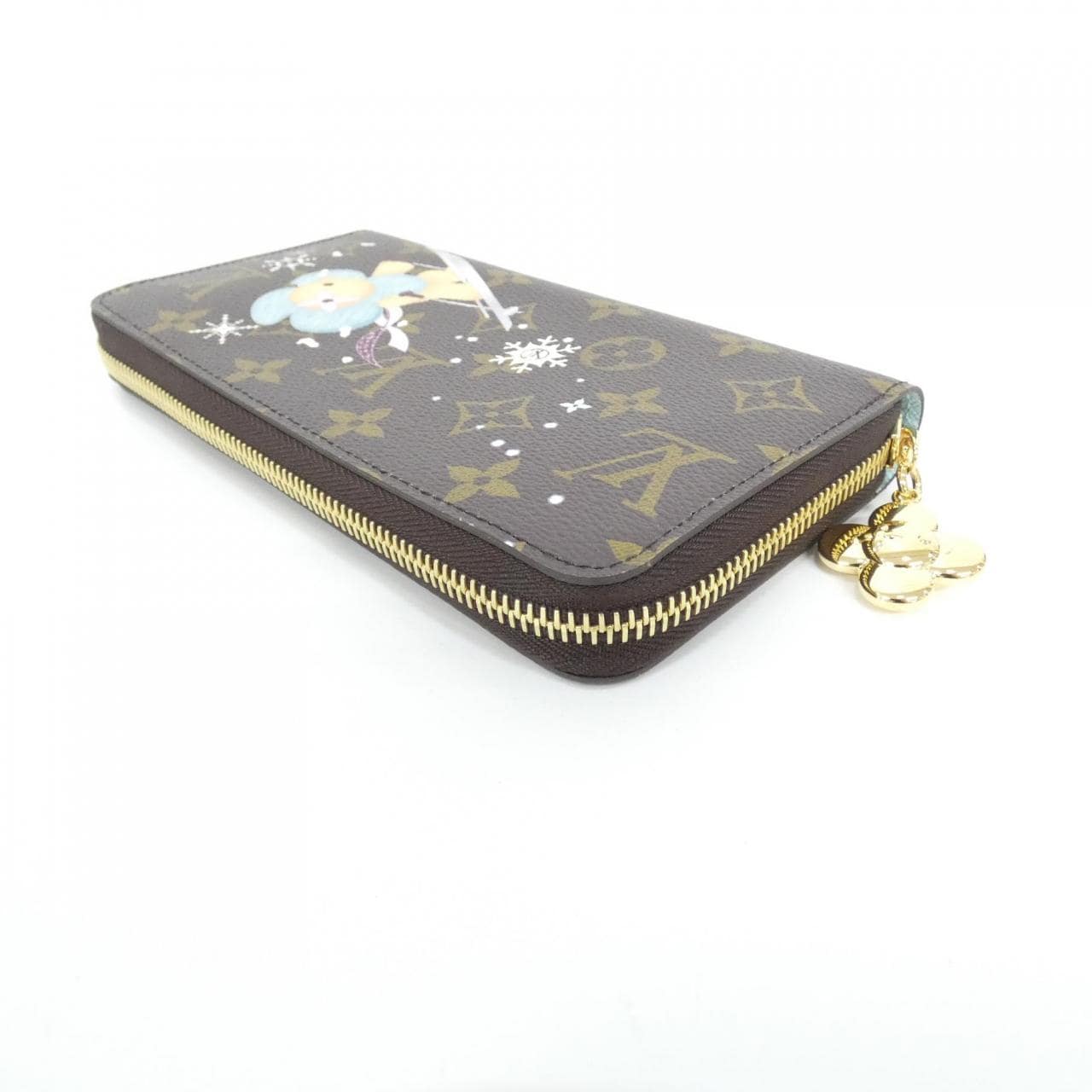 ルイヴィトン モノグラム(ヴィヴィエンヌ ホリデイ) ジッピー ウォレット M12223 財布