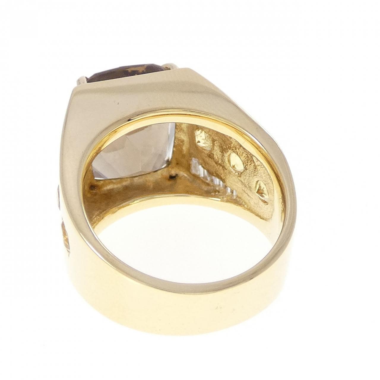 K18YG カラーストーン リング