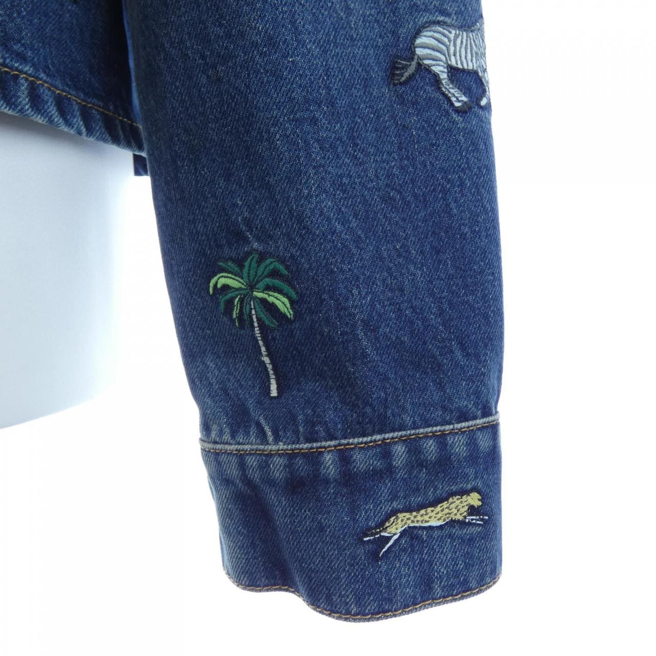 ルイヴィトン LOUIS VUITTON ザ･ダージリン リミテッド エンブロイダリー デニム HUA92WXY3 デニムジャケット