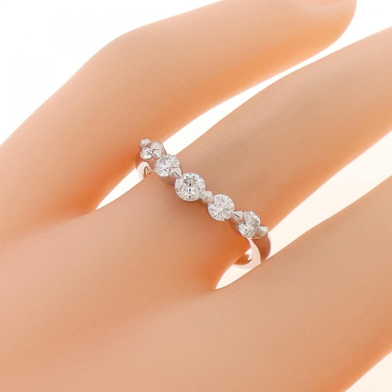 PT900 ダイヤモンド リング 0.509CT