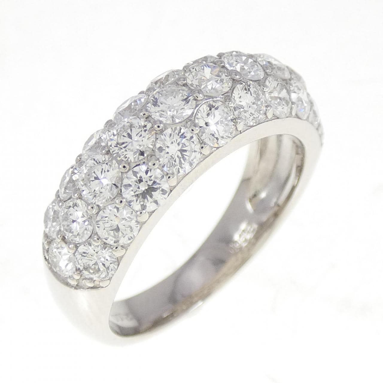 PT Pave Diamond Ring 2.00CT