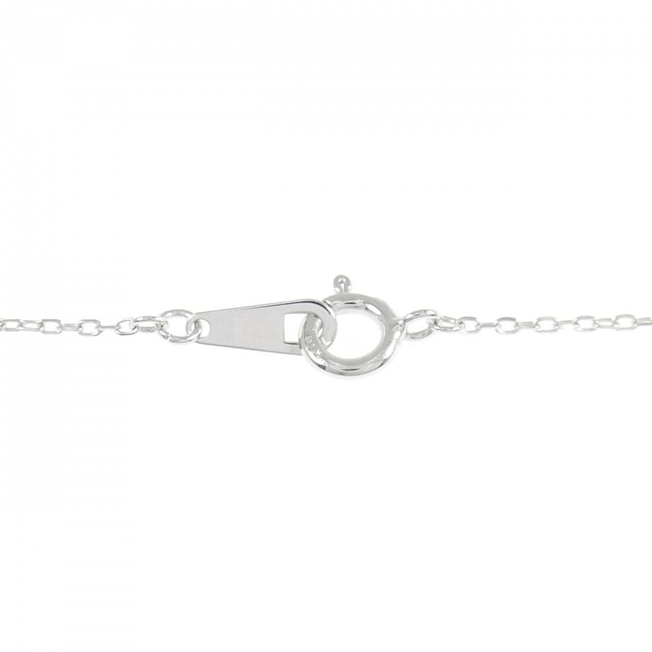 K10WG绿宝石项链