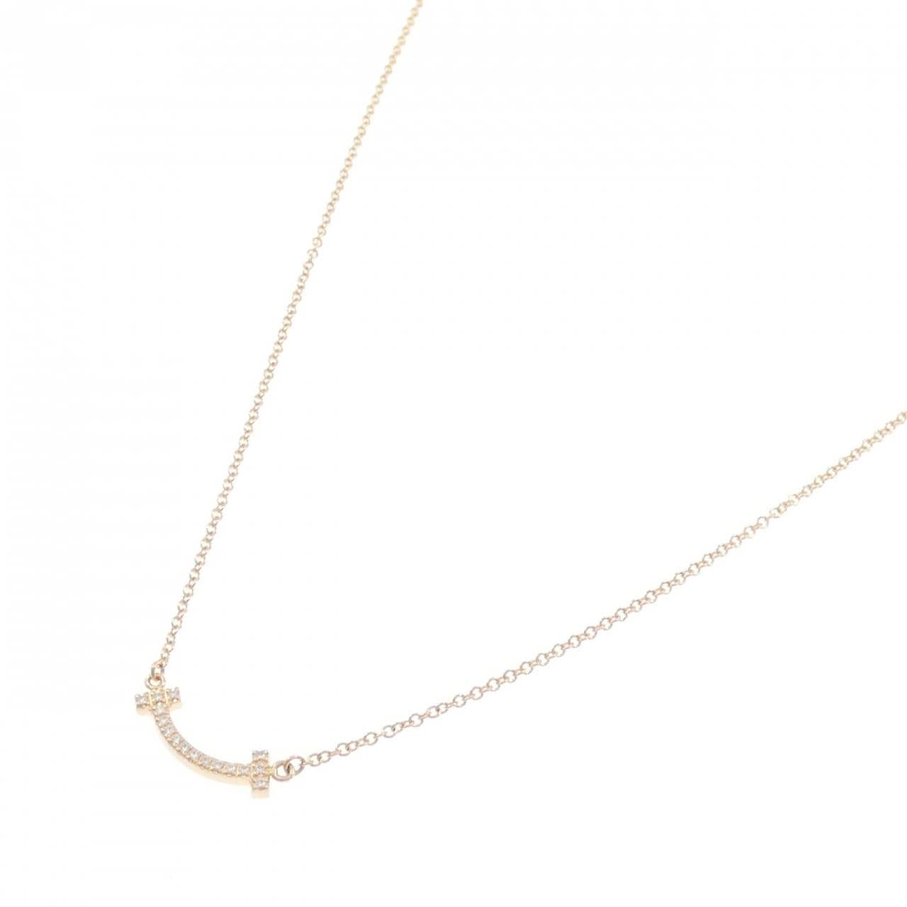 ティファニー Tスマイル ミニ ネックレス