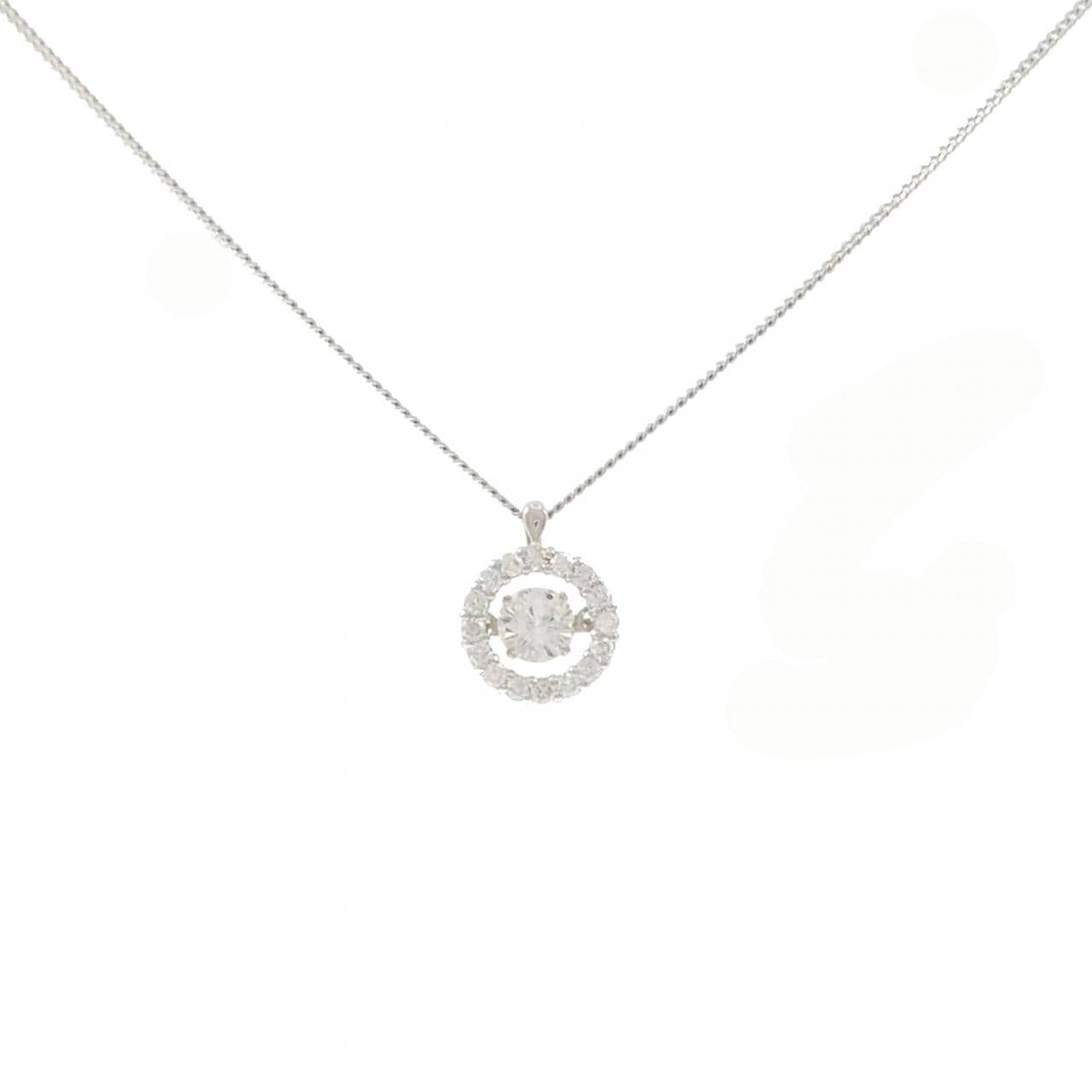 PT900/PT850 ダイヤモンド ネックレス 0.363CT