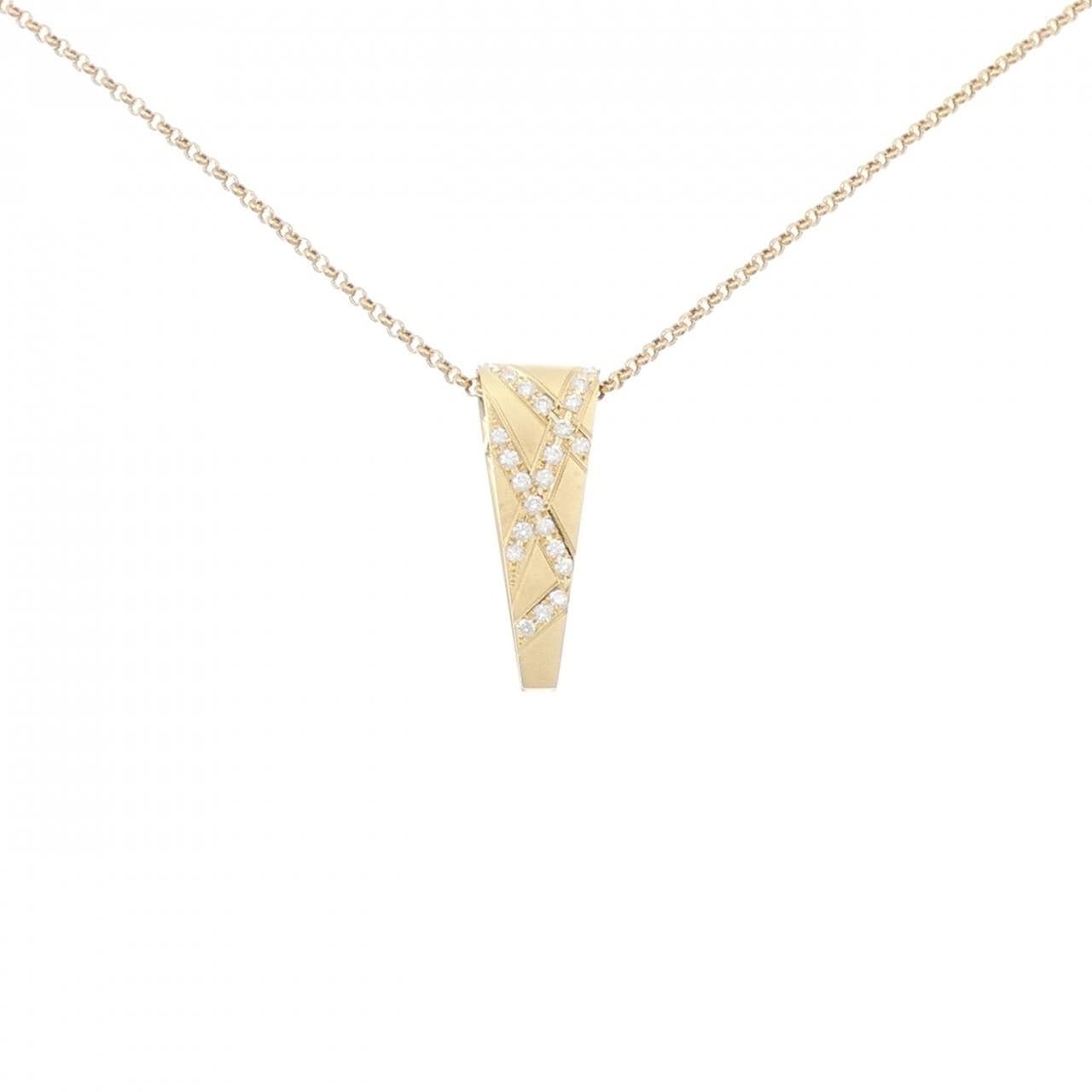 K18YG ダイヤモンド ネックレス 0.50CT