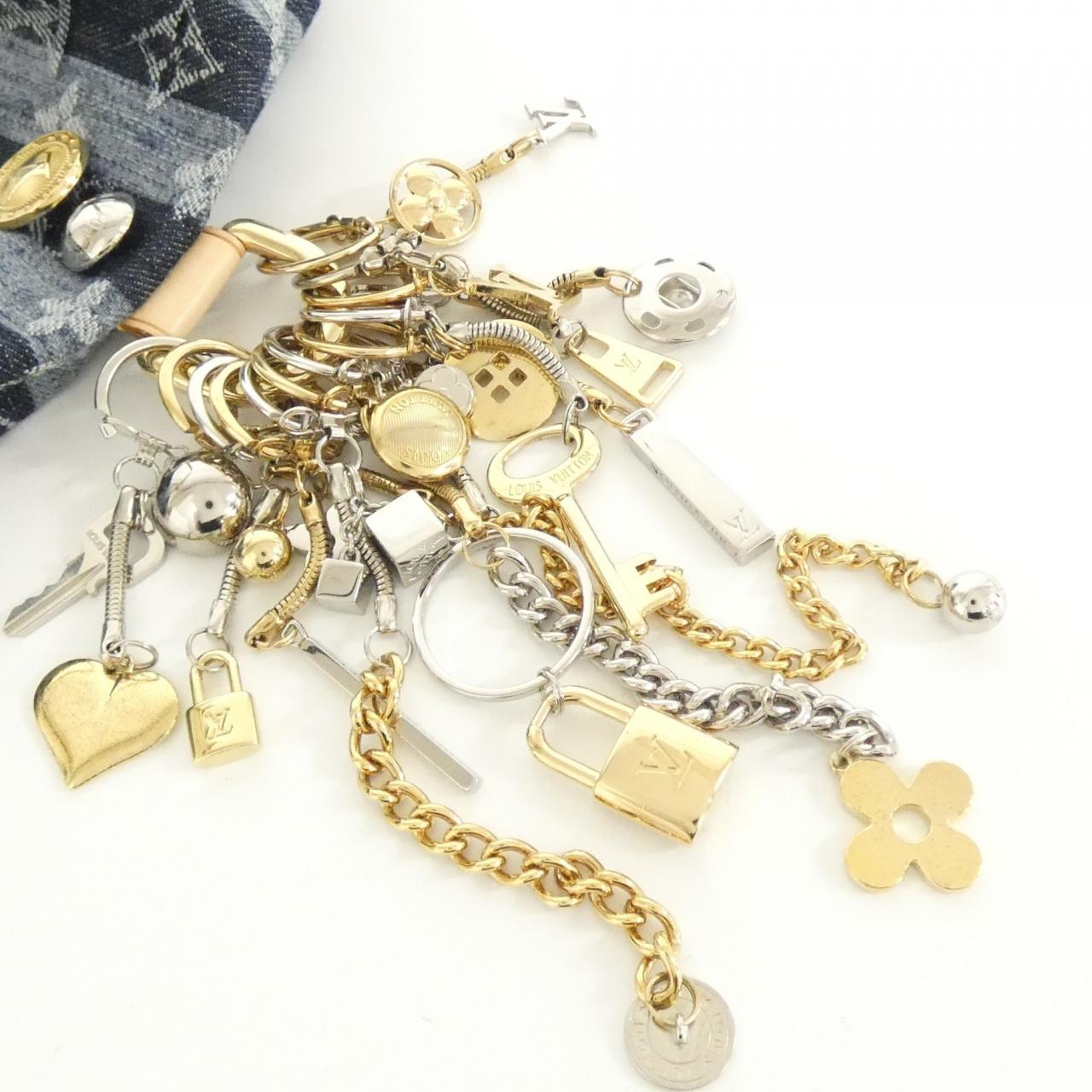 ルイヴィトン モノグラム デニム レイエ ミニ プリーティ レイエ カスタマサイズ M95332 ショルダーバッグ