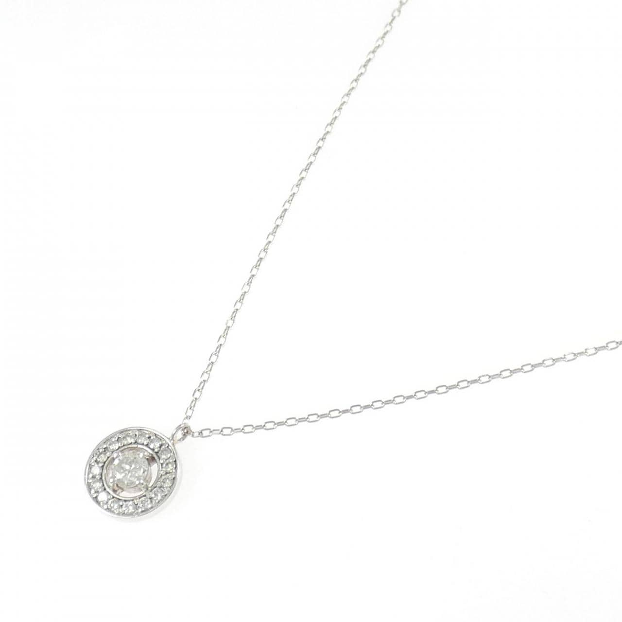 PT900/PT850 ダイヤモンド ネックレス 0.240CT