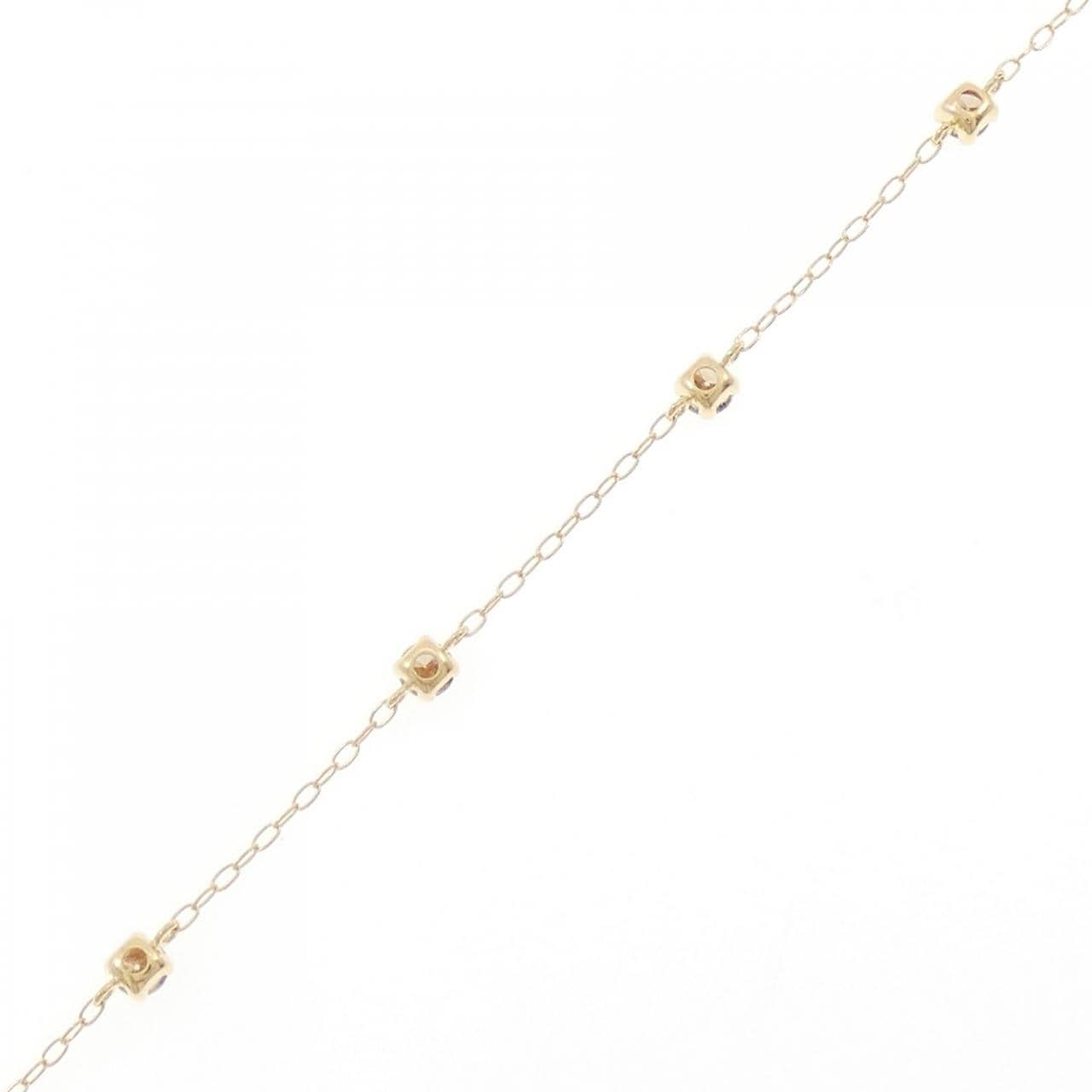 K18YG ダイヤモンド ブレスレット 0.52CT