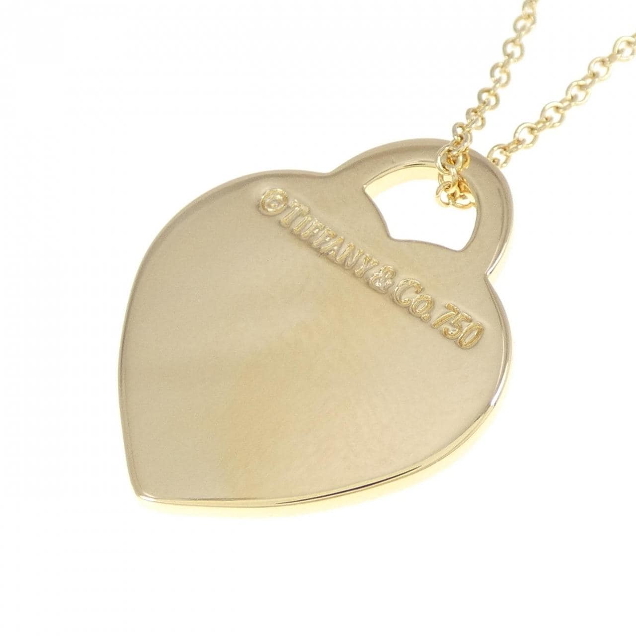 TIFFANY Return to TIFFANY Heart Tag Small Necklace