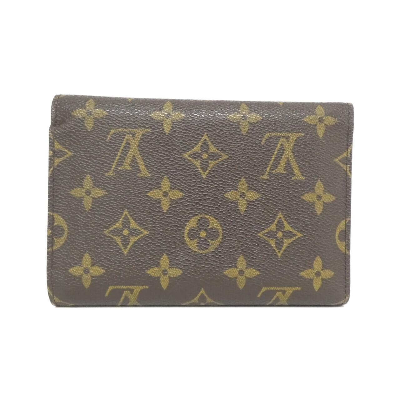 ルイヴィトン モノグラム ポルト トレゾール エテュイ パピエ M61202 財布