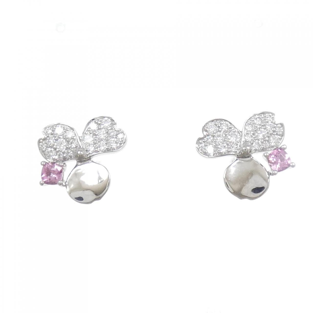 TIFFANY paper flower earrings