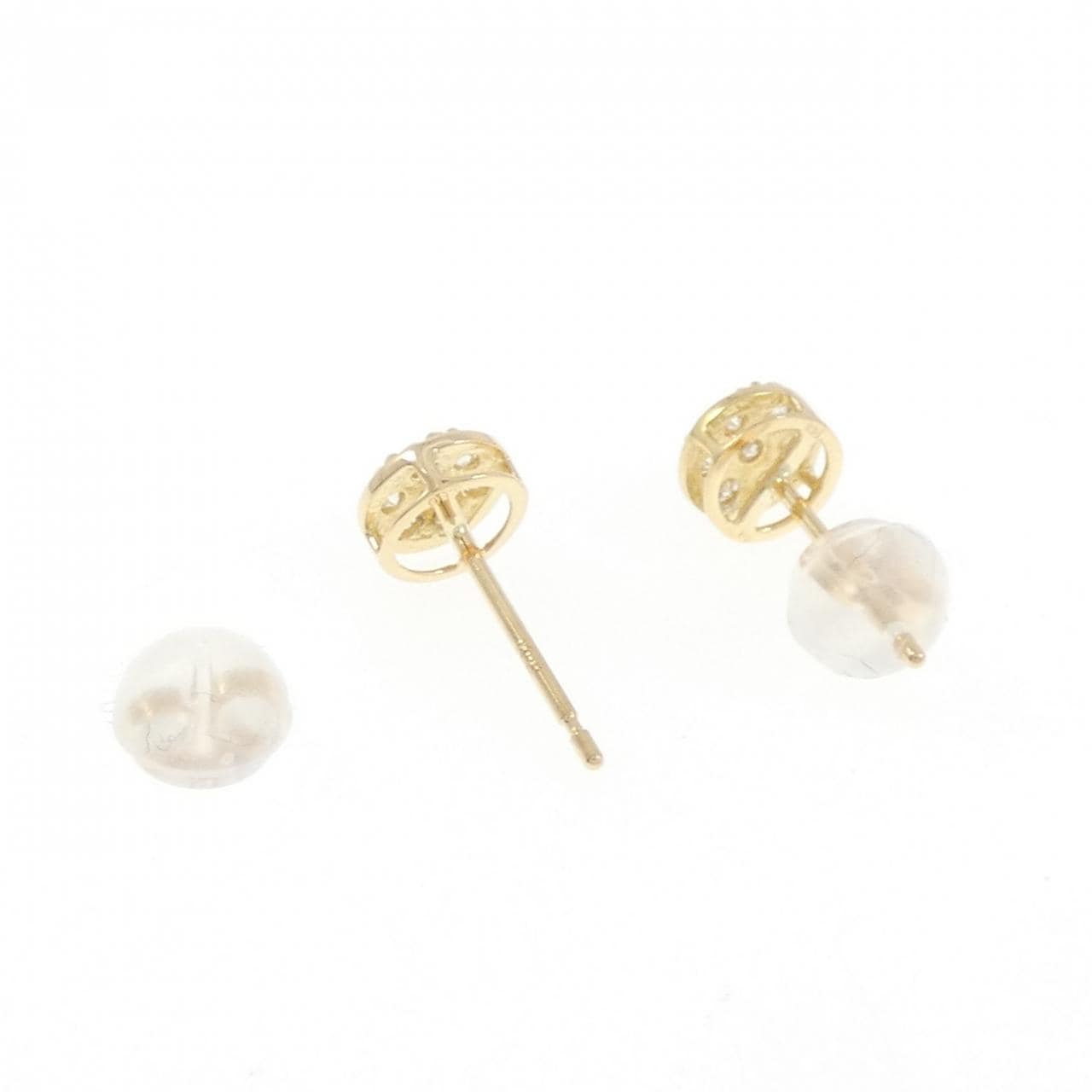 【リメイク】K18YG ダイヤモンド ピアス 0.20CT