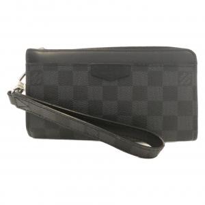 LOUIS VUITTON Damier Graphite Zippy Dragonne N60379 Wallet