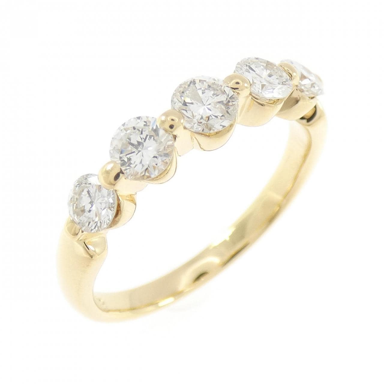 K18YG ダイヤモンド リング 0.72CT