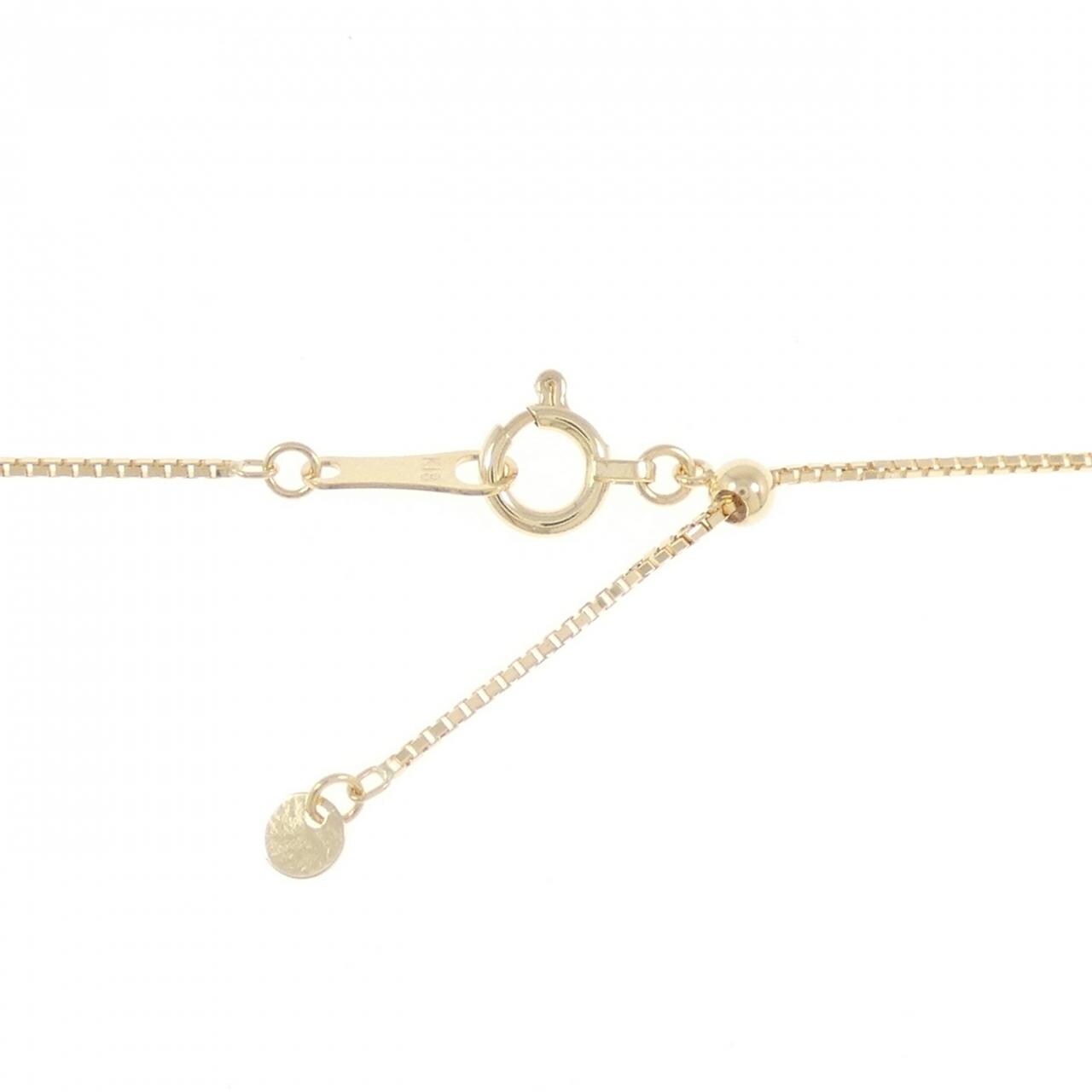 K18YG ダイヤモンド ネックレス 0.26CT