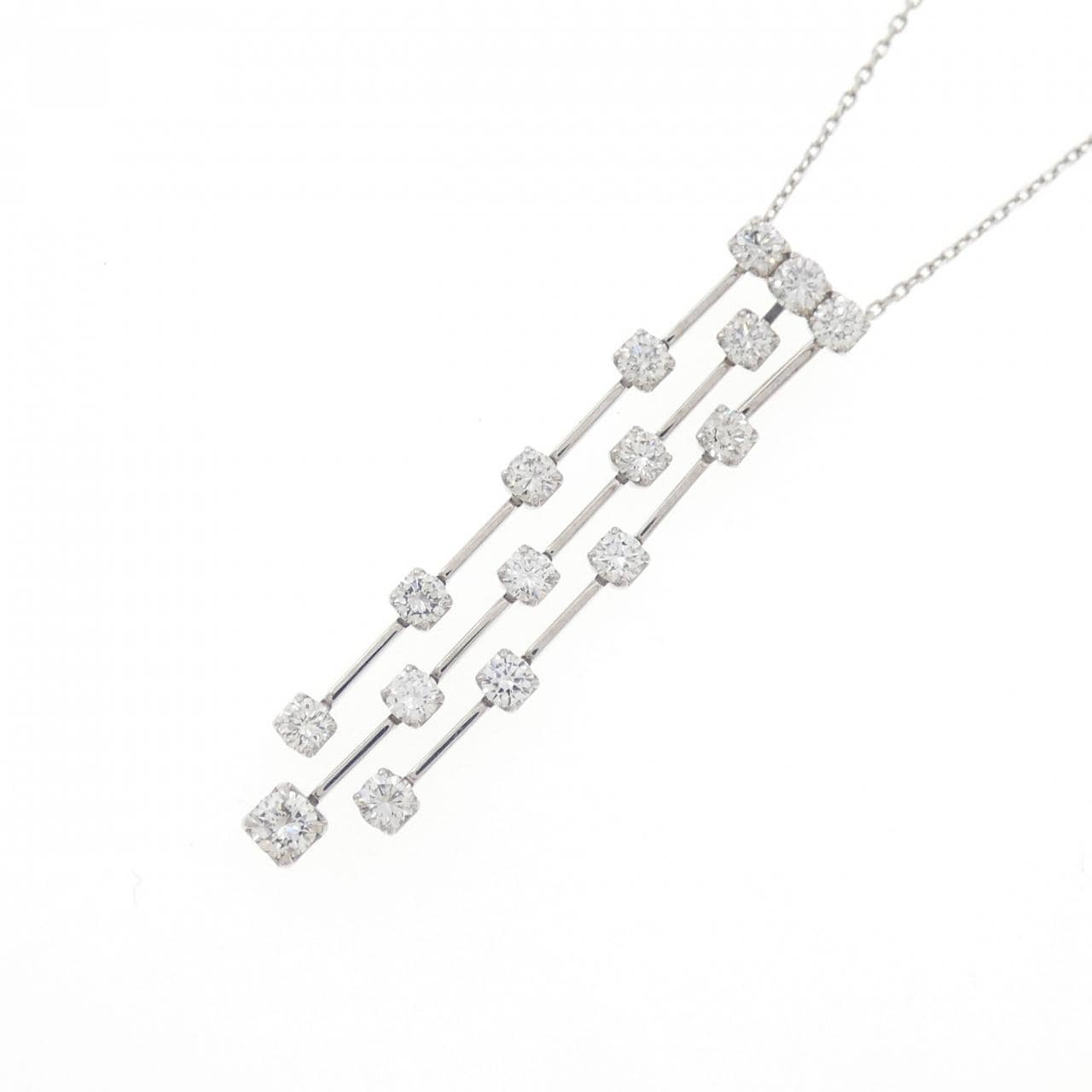 PT850 ダイヤモンド ネックレス 1.01CT
