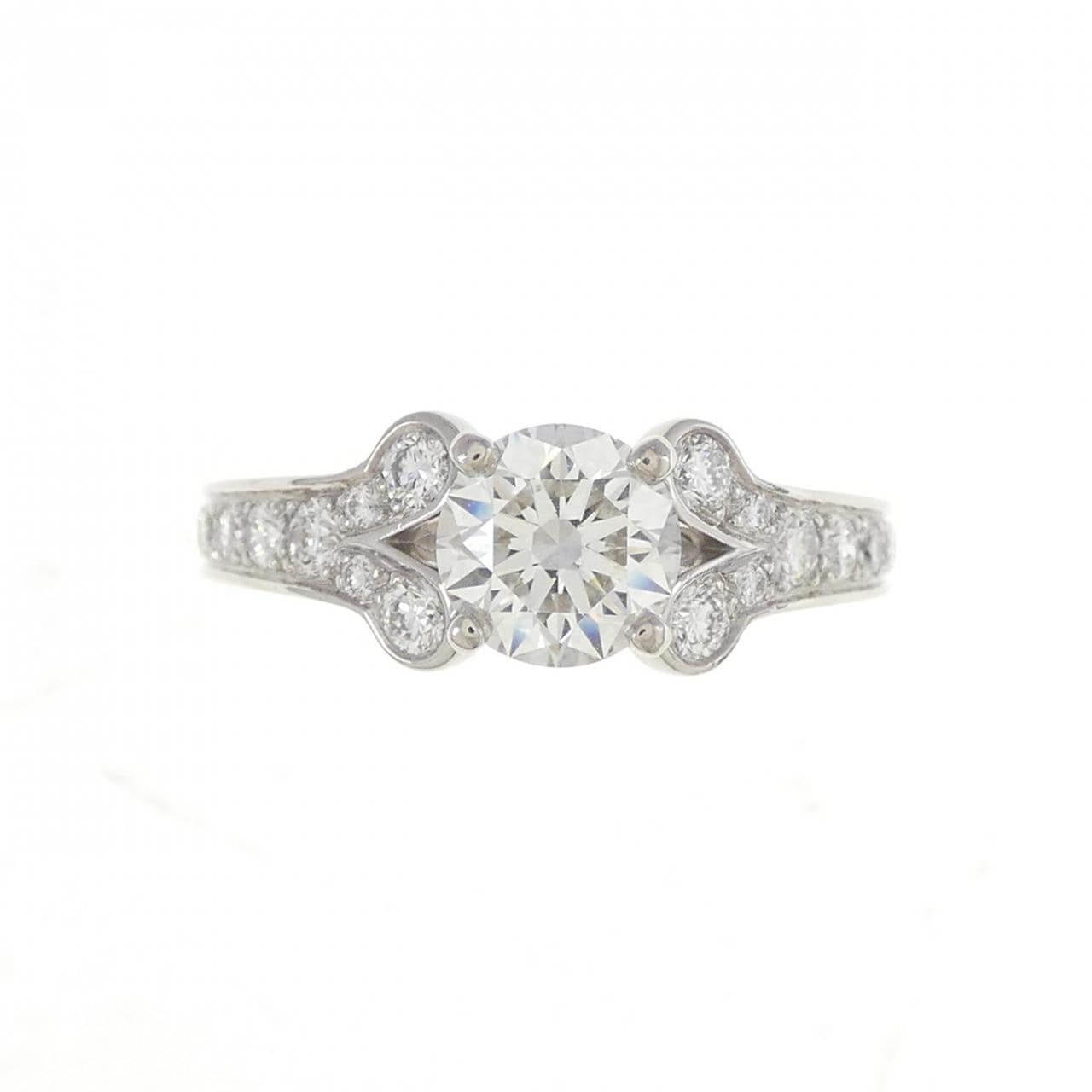 Cartier亚芭蕾舞者戒指 0.92CT G VS1 VG