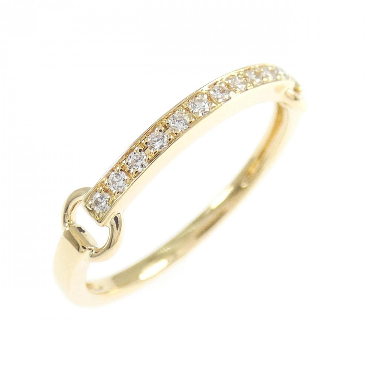 K18YG ダイヤモンド リング 0.07CT