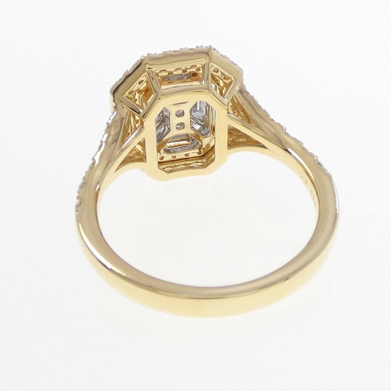 K18YG ダイヤモンド リング 0.67CT