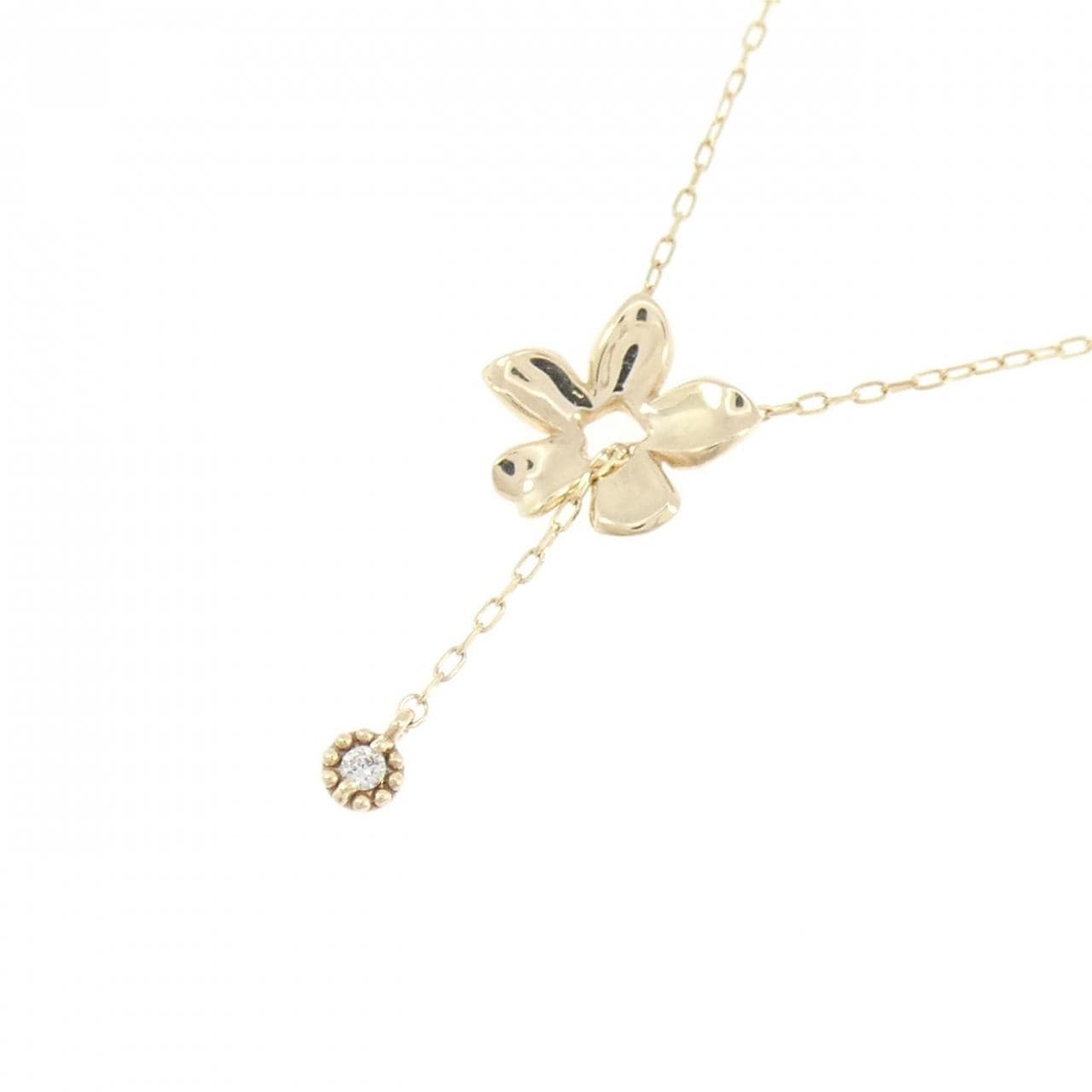 スタージュエリー ダイヤモンド ネックレス 0.01CT