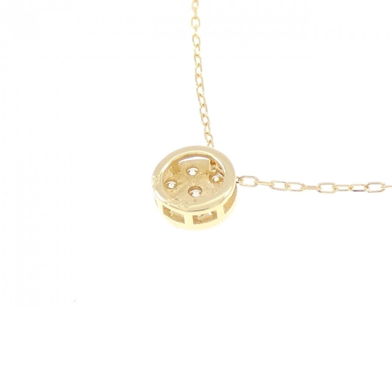 K18YG ダイヤモンド ネックレス 0.15CT