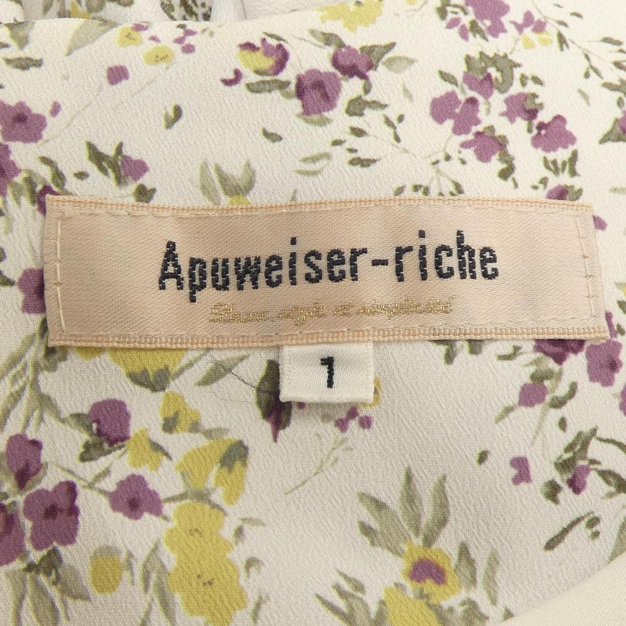 アプワイザーリッシェ Apuweiser-riche ワンピース