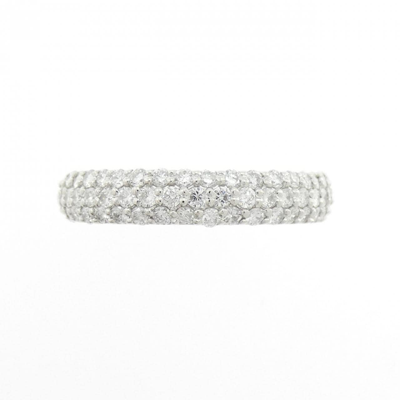 PT900 パヴェ ダイヤモンド リング 0.74CT