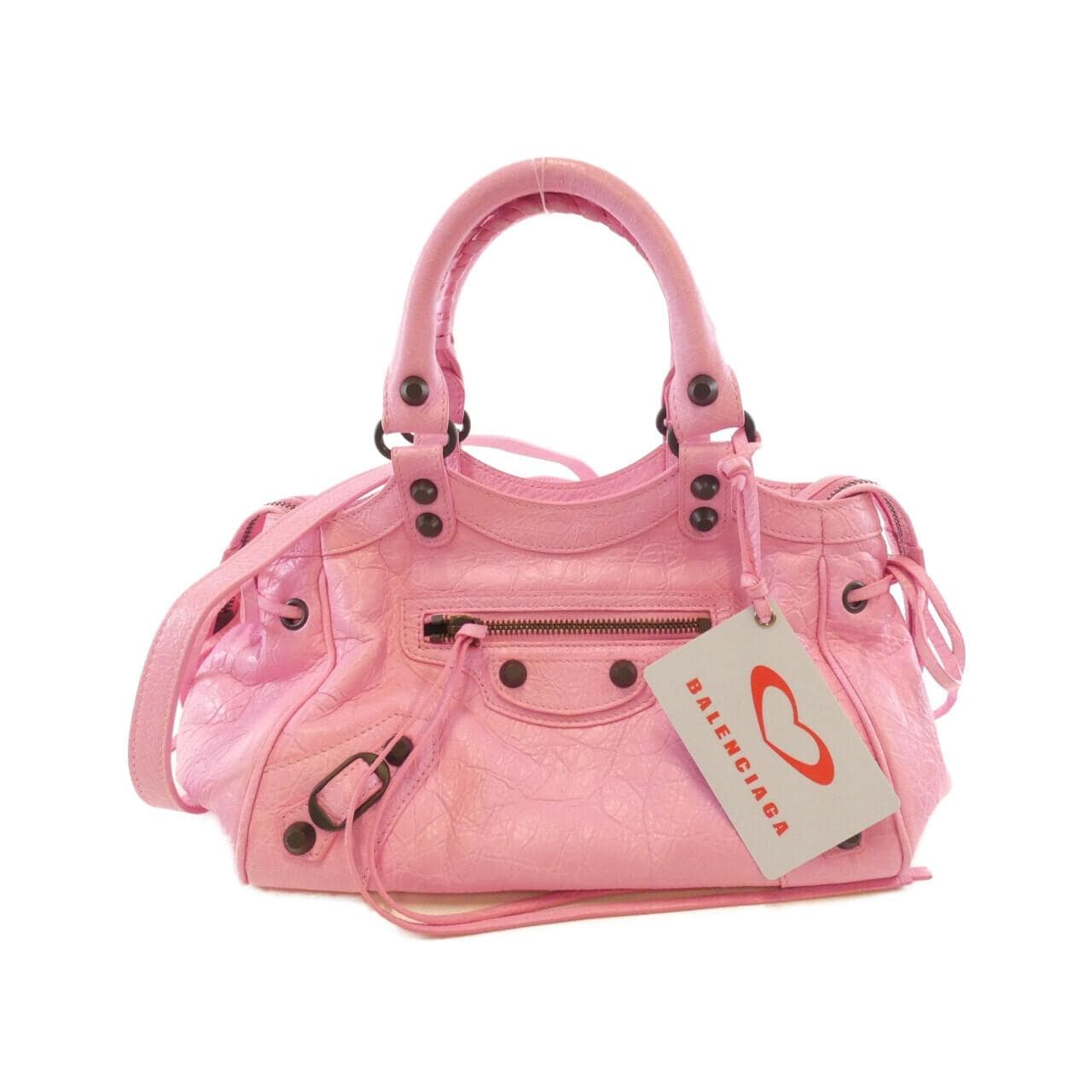 バレンシアガ LE CITY BOWLING BAG SMALL WITH CHARMS 835256 2AB1G バッグ