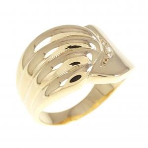 K18YG ダイヤモンド リング 0.03CT