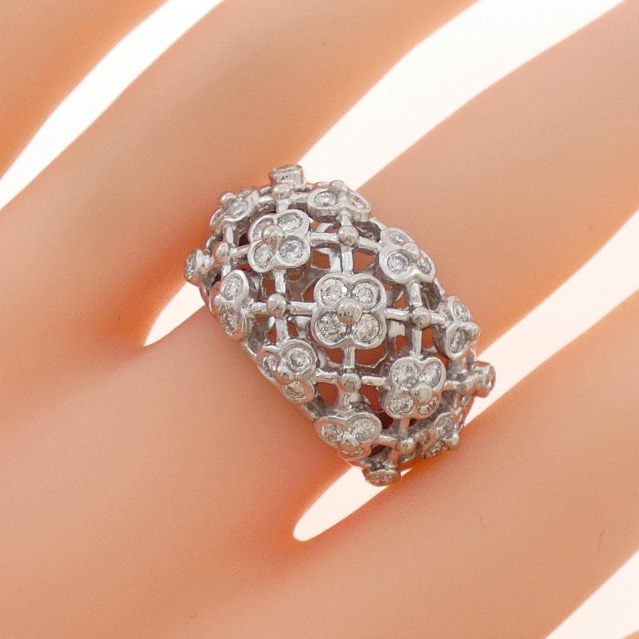 PT900 ダイヤモンド リング 1.10CT