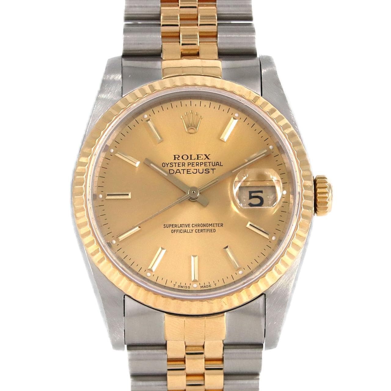 ROLEX Datejust 16233 SSxYG自動上弦L 編號