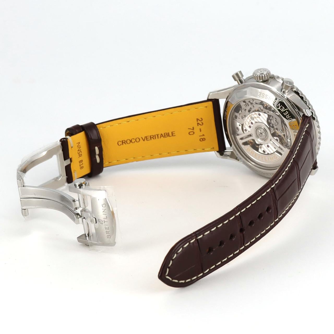 [新品] BREITLING Navitimer B01 计时码表 43 AB0138/AB01382C1Q1P1 SS自动上弦