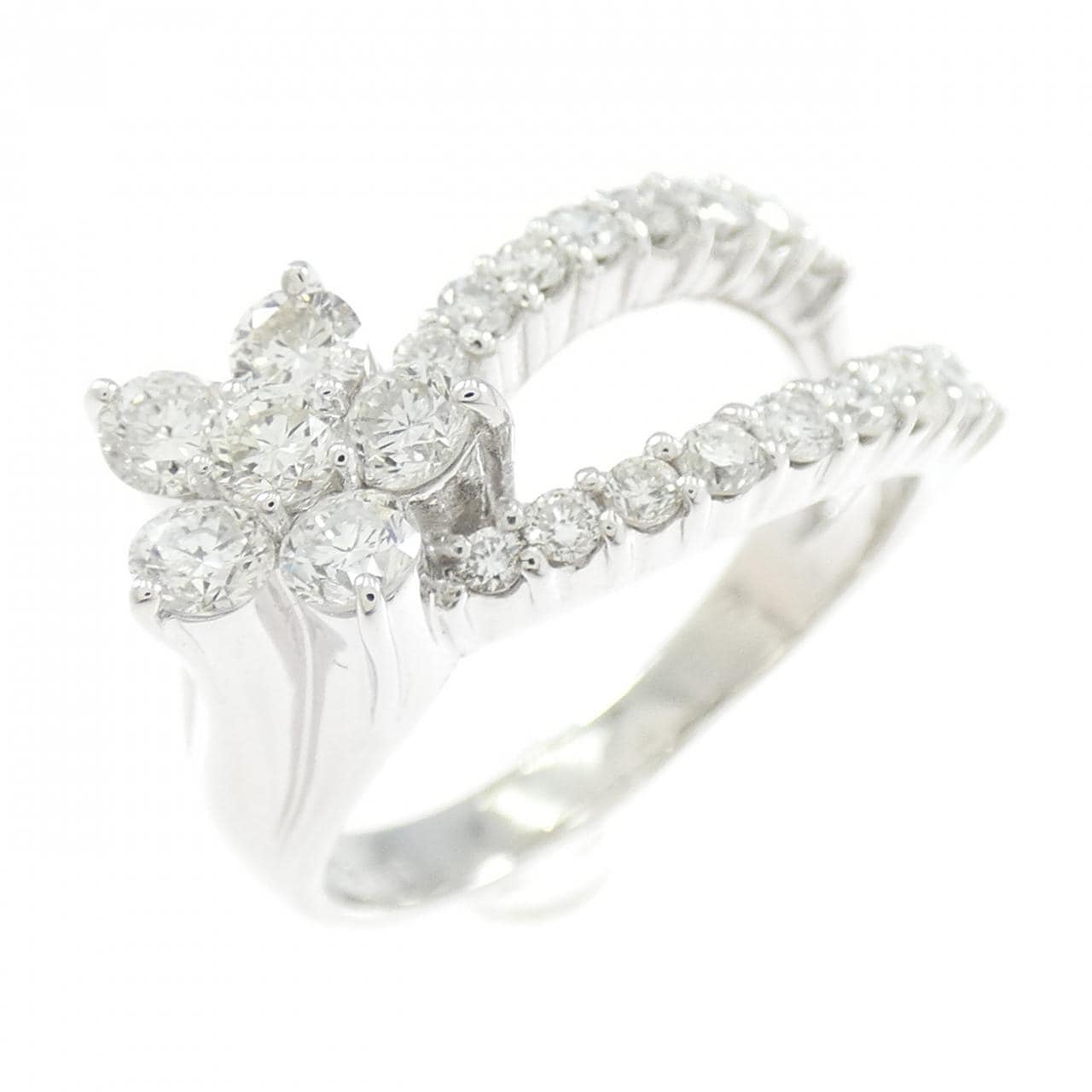 ポンテヴェキオ ダイヤモンド リング 0.91CT