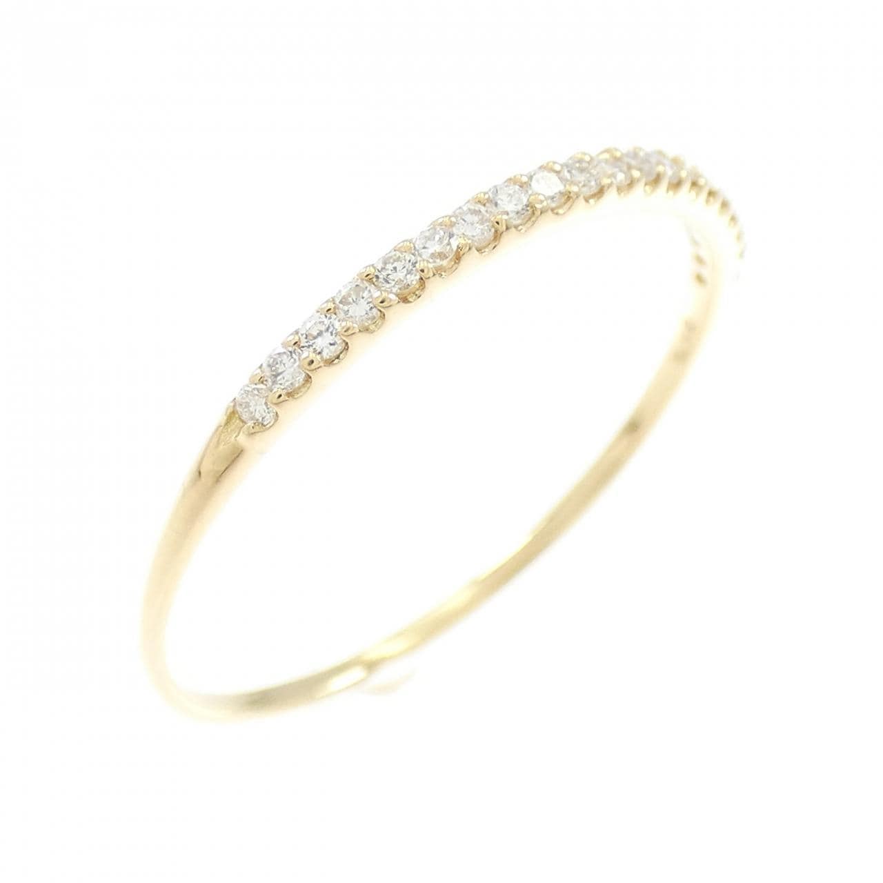 【リメイク】K18YG ダイヤモンド リング 0.10CT