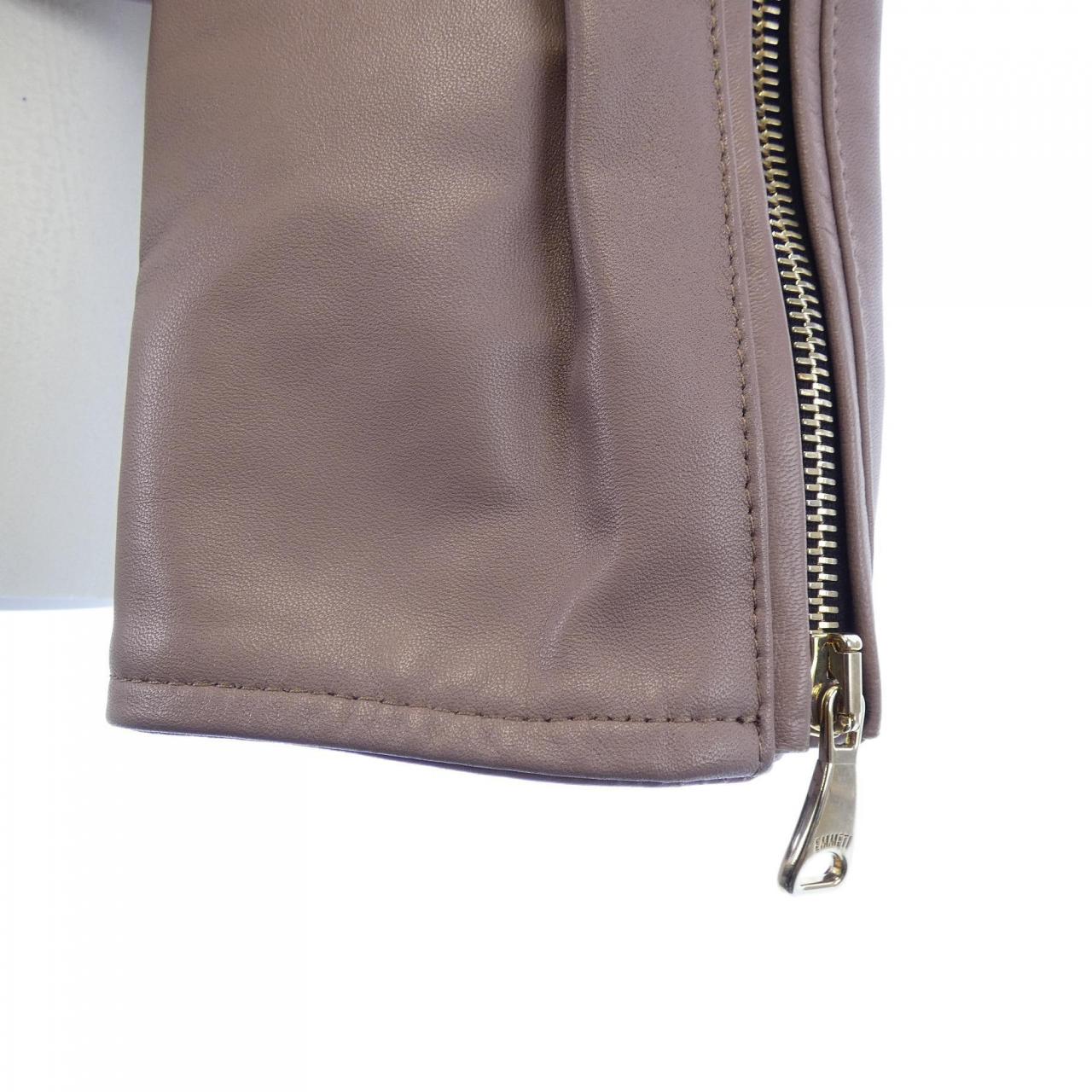 エンメティ EMMETI レザーライダースジャケット