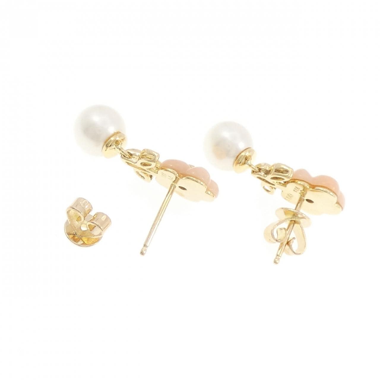 ポンテヴェキオ カラーストーン ピアス