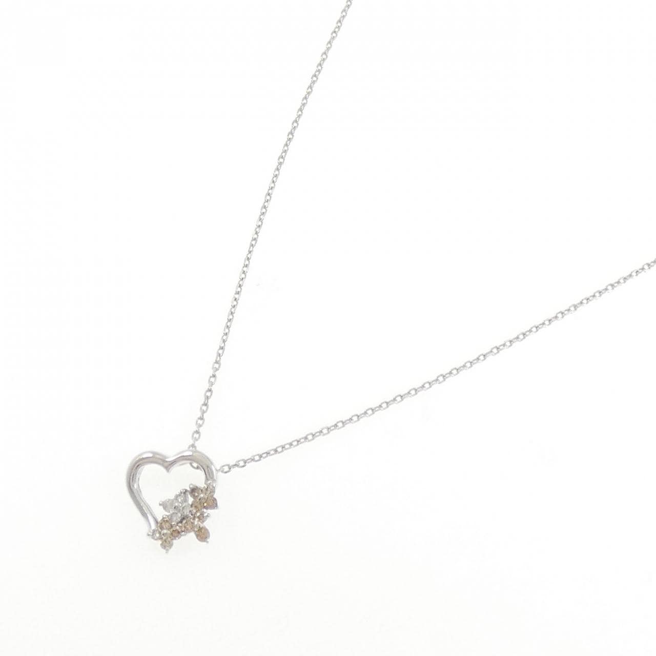 クミキョク ダイヤモンド ネックレス 0.15CT