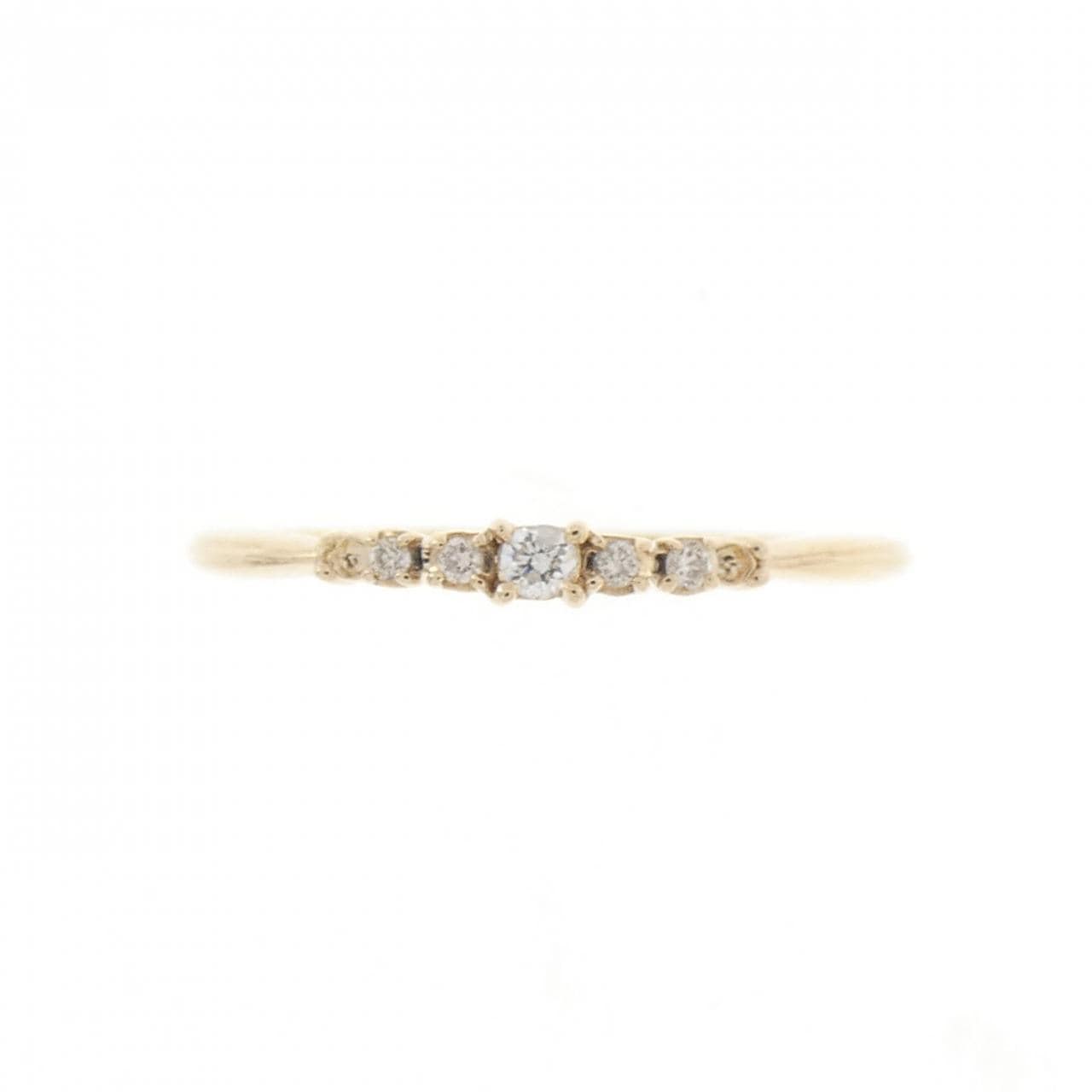 アガット ダイヤモンド リング 0.04CT