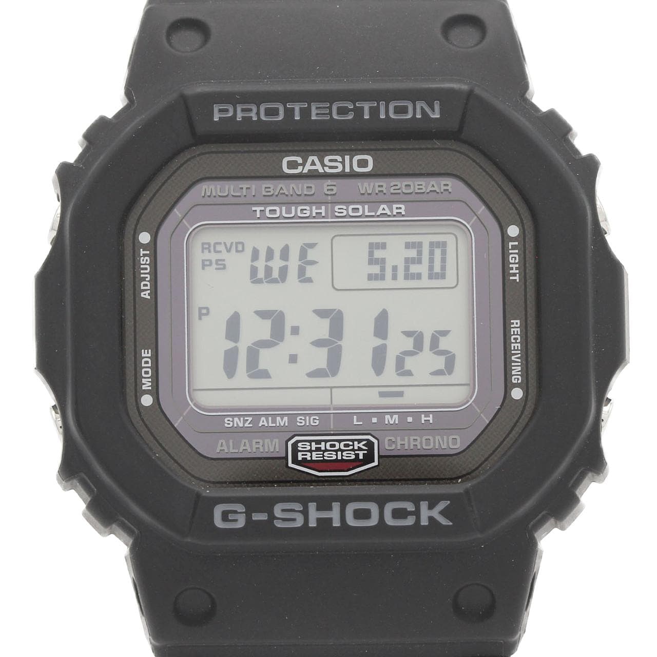 カシオ G-ショック GW-5000U-1JF ラバー ソーラークォーツ