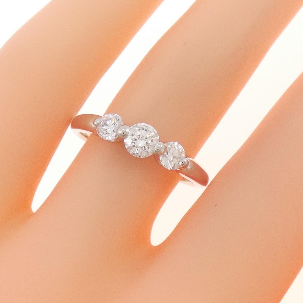 PT900 ダイヤモンド リング 0.64CT