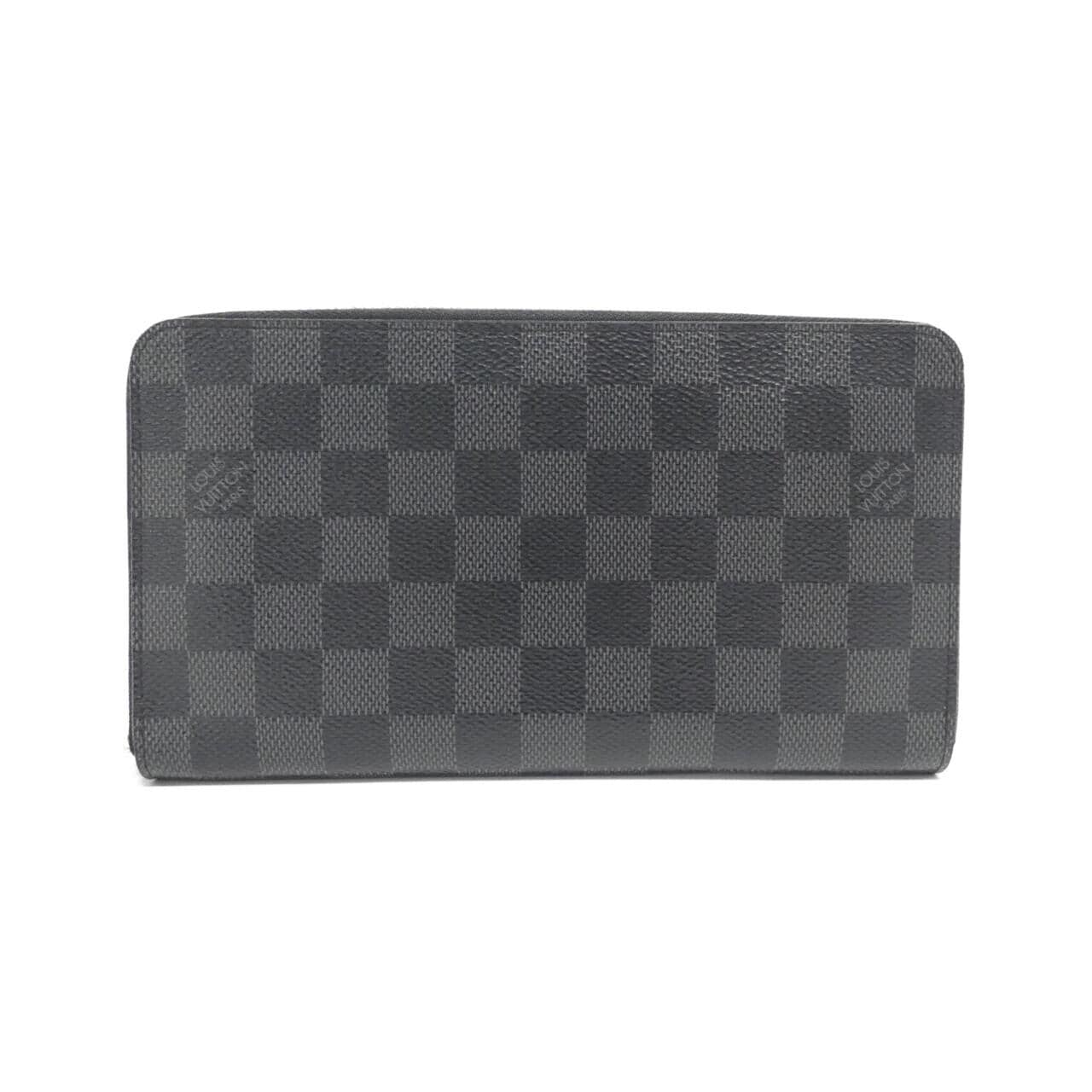 LOUIS VUITTON Damier 石墨拉链收纳夹N60111 錢包